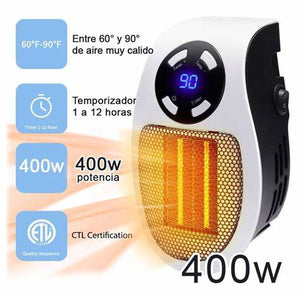 Mini Calefactor Portátil Eléctrico Ultra 100% efectivo